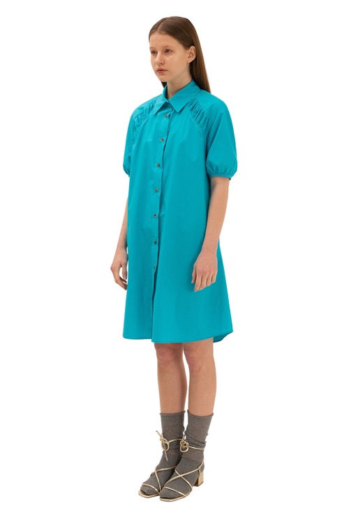illus dress (turquoise blue)
